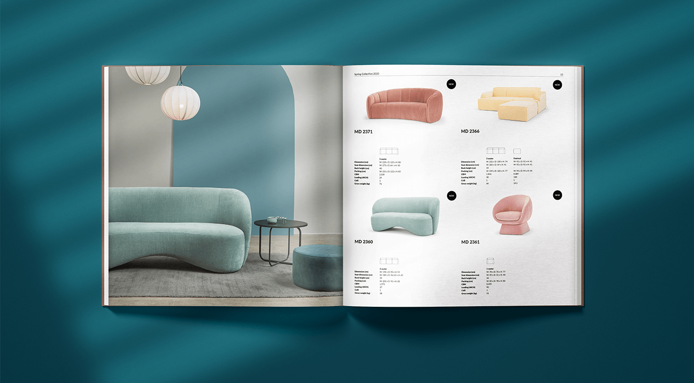 in catalogue nội thất