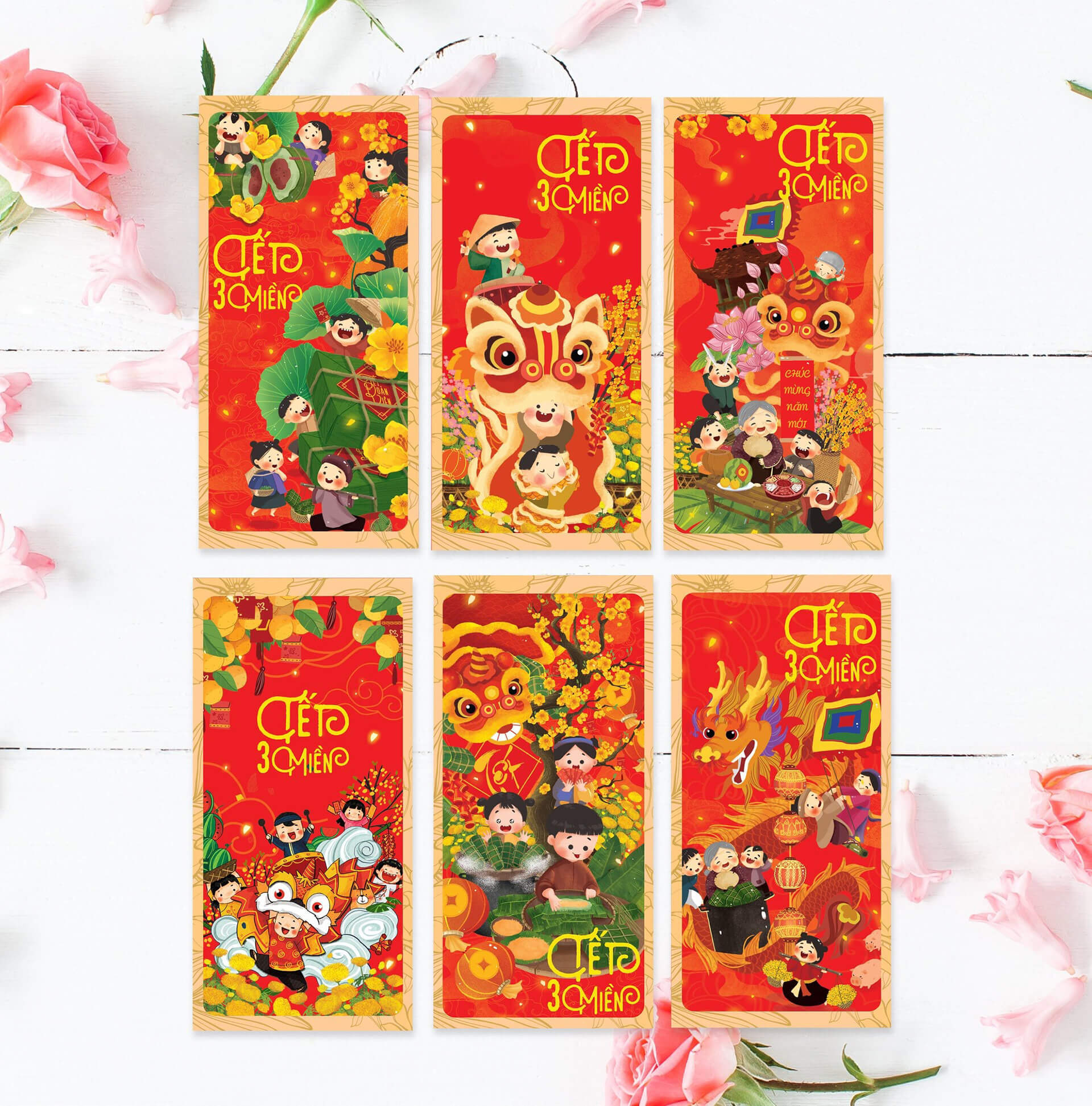 invipro in bao lì xì tết