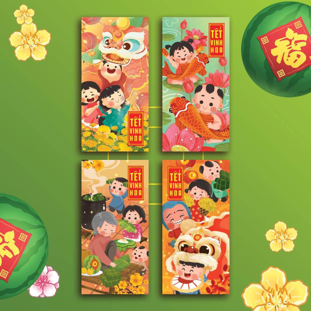 invipro in bao lì xì tết