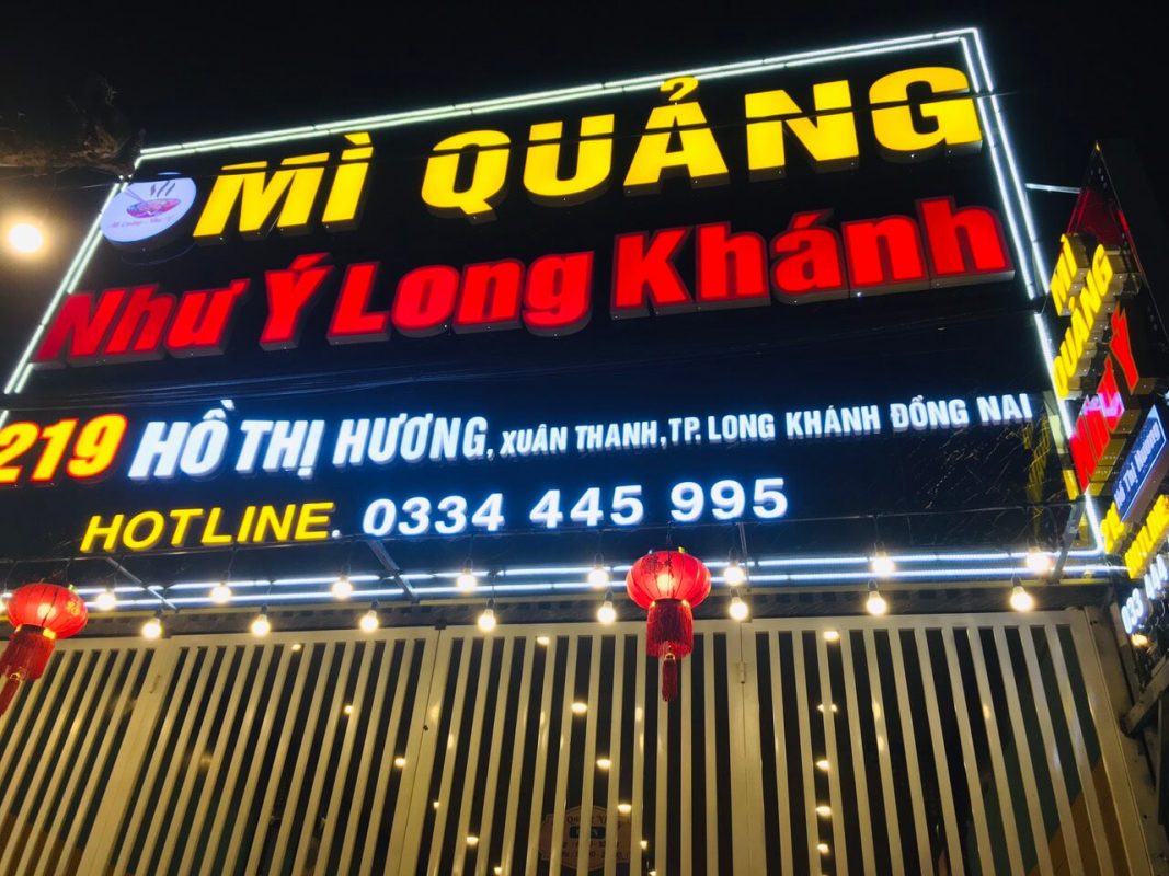 làm bảng hiệu quảng cáo Long Khánh