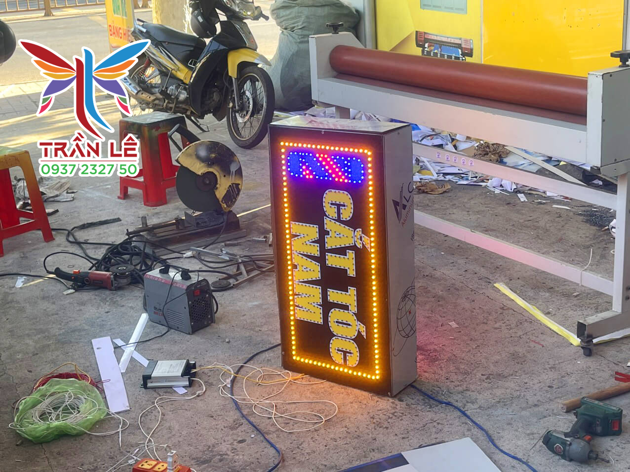 Bảng hiệu quảng cáo long khánh - Led vẫy - Led ruồi