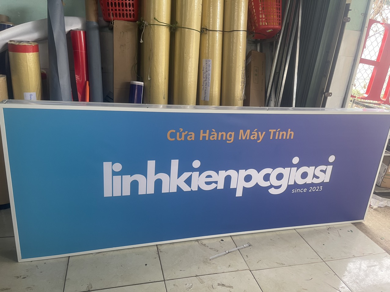 bảng hiệu long khánh - quảng cáo trần lê