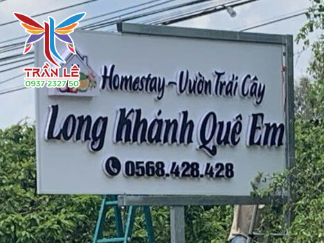 Bảng hiệu led Trần Lê Long Khánh